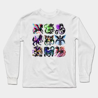 Mythical Pride Creatures Collection Long Sleeve T-Shirt